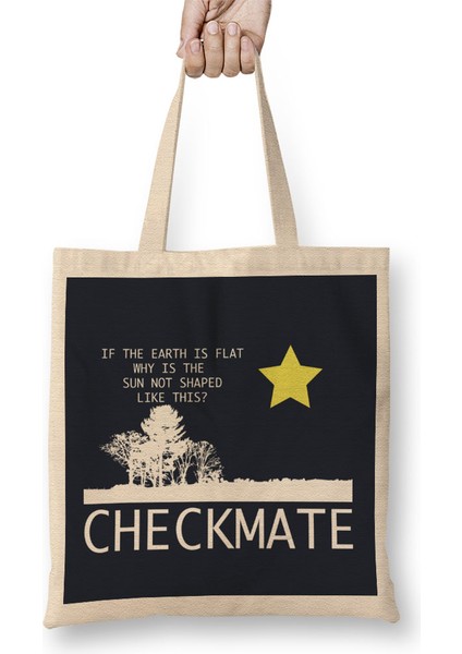 I'm The Favourite Child Distressed Bez Çanta Uzun Saplı