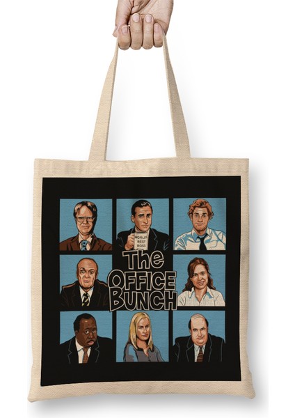 The Office Bunch 02 Bez Çanta Uzun Saplı