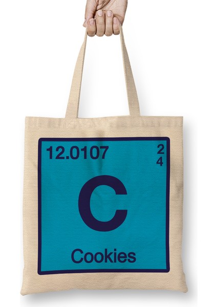 Carbon Element Of Cookies Bez Çanta Uzun Saplı