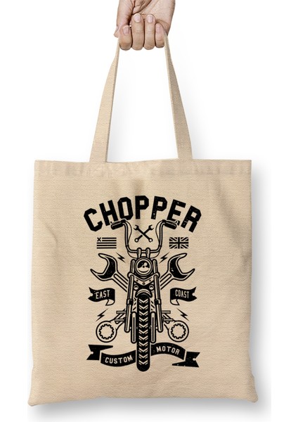 Chopper Custom Motorcycle Bez Çanta Uzun Saplı