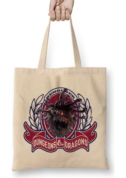 Dungeons And Dragons The Beholder Bez Çanta Uzun Saplı