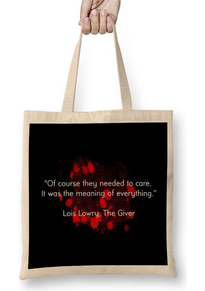 Dystopian Meaning Of Everything Quote Bez Çanta Uzun Saplı