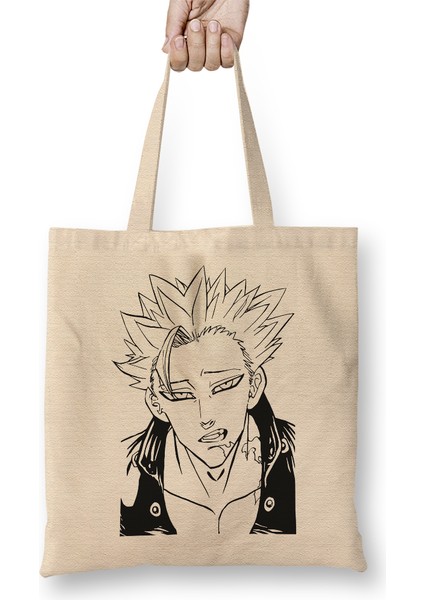 Fox Sin Of Greed Ban The Seven Deadly Sins Bez Çanta Uzun Saplı