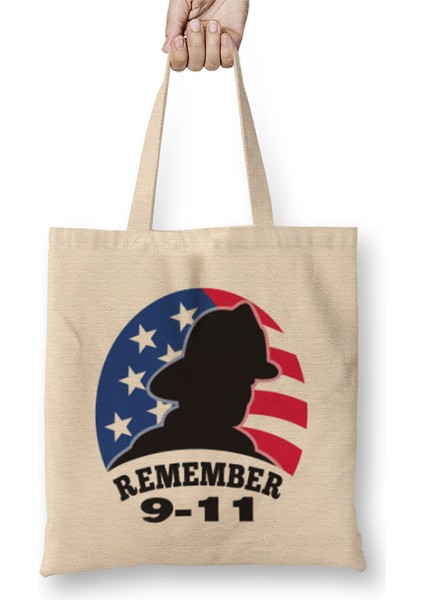 Never Forgotten 911 Bez Çanta Uzun Saplı