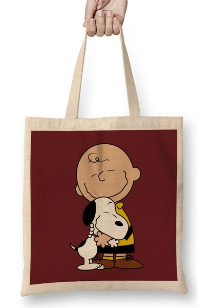 Snoopy Love Bez Çanta Uzun Saplı