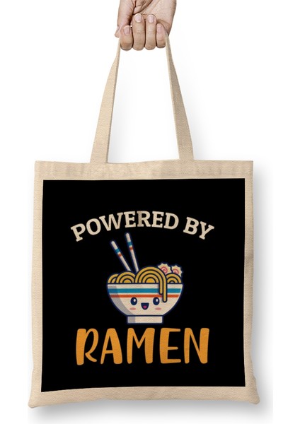 Ramen Best Food On Earth Ramen Bez Çanta Uzun Saplı