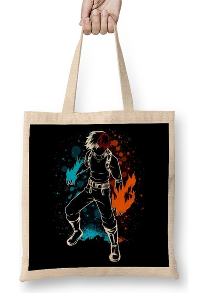 Shoto Todoroki My Hero Academia Bez Çanta Uzun Saplı