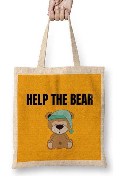 Help The Bear Bez Çanta Uzun Saplı