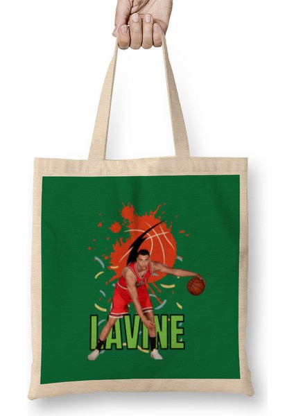 Zach Lavine Zach Lavine Vintage Art -Legend Basketball Gift Vintage Retro Style Bez Çanta Uzun Saplı