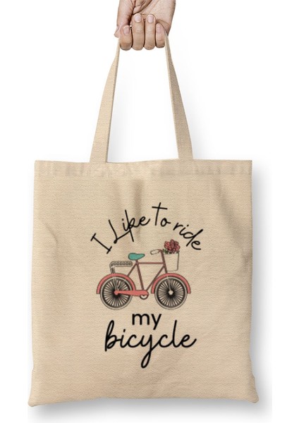 I Love My Husband Bez Çanta Uzun Saplı