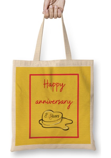 Happy 8 Years To Bts Army Gift Merch Bez Çanta Uzun Saplı