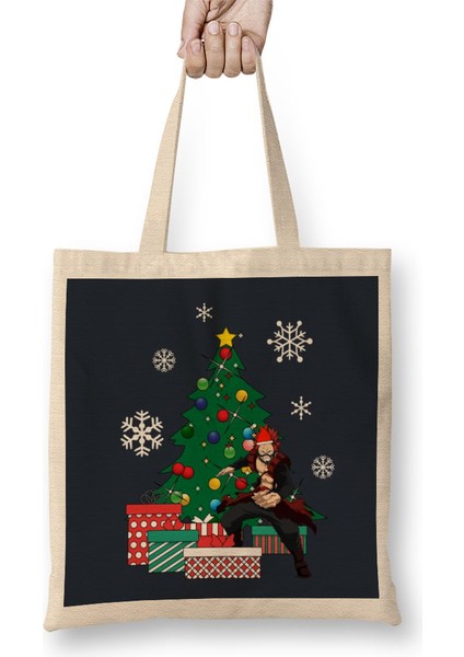 Katsuki Bakugo Around The Christmas Tree My Hero Academia Bez Çanta Uzun Saplı