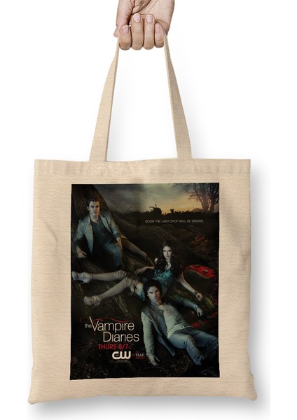 The Vampire Diaries Bez Çanta Uzun Saplı