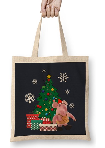 Clanger Around The Christmas Tree Bez Çanta Uzun Saplı