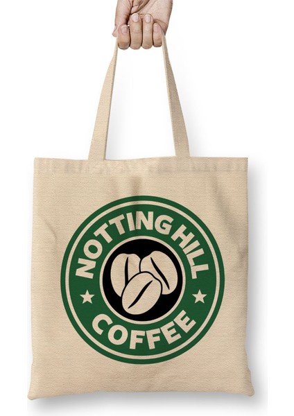Notting Hill Coffee Starbucks Bez Çanta Uzun Saplı