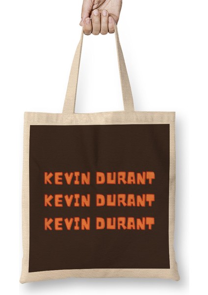 Kevin Durant - Basketball Gifts Vintage Retro Rainbow Quotes For Boys And Dad Bez Çanta Uzun Saplı