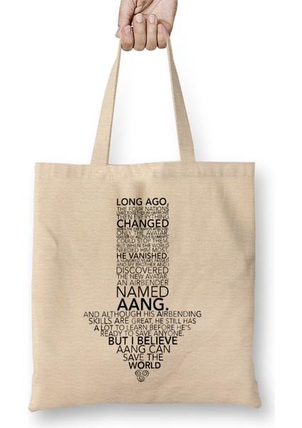 Avatar The Last Airbender Named Aang Bez Çanta Uzun Saplı