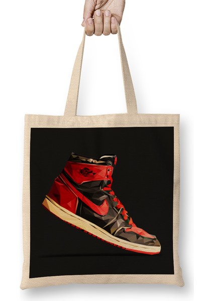 Sneaker Air Jordan 1 Bez Çanta Uzun Saplı