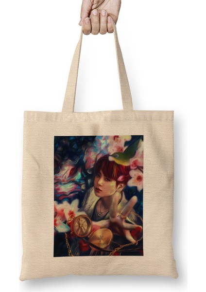 Bts Bangtan Boys Bts Jungkook Bez Çanta Uzun Saplı