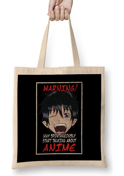 May Spontaneously Start Talking About Anime Bez Çanta Uzun Saplı