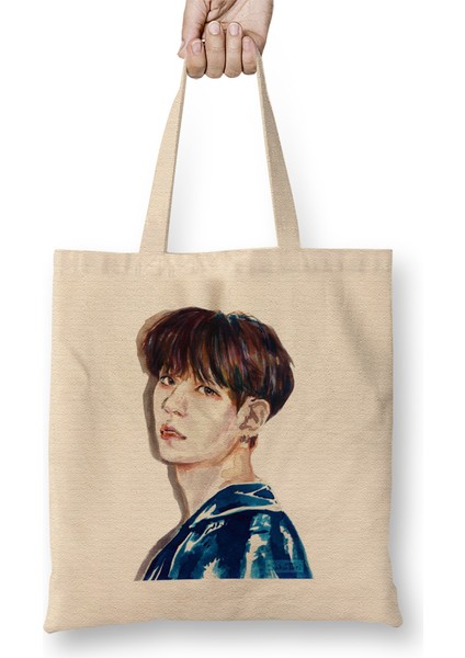 Bts Suga Dynamite Bts 01 Bez Çanta Uzun Saplı