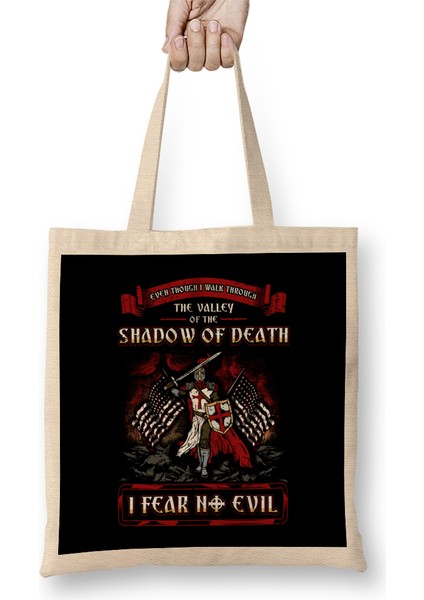 Shadow Of Death, I Fear No Evil Christian Knight Bez Çanta Uzun Saplı