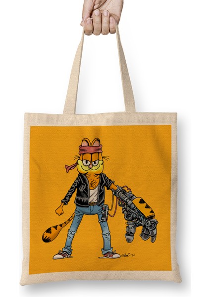 Garfield A Case Of The Mondays Bez Çanta Uzun Saplı