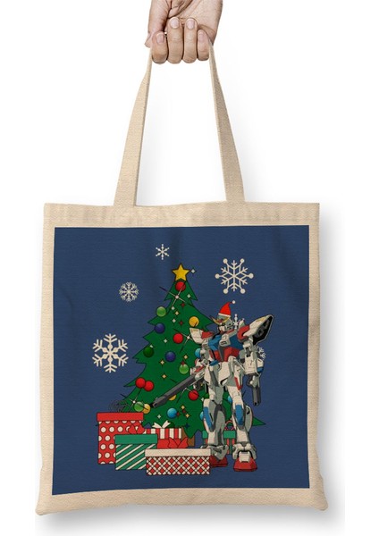 Gundam Around The Christmas Tree Bez Çanta Uzun Saplı