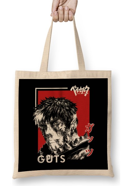 Guts Berserk Bez Çanta Uzun Saplı