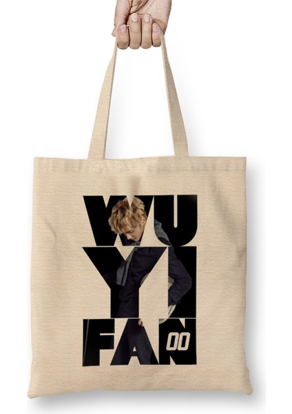 Exo Kris Full Name Bez Çanta Uzun Saplı