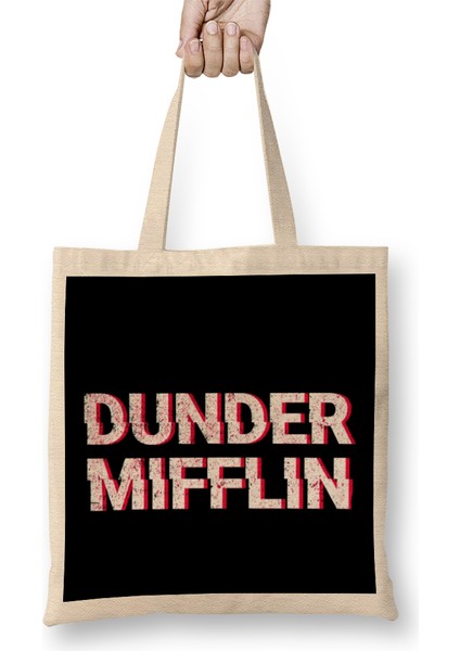 Dunder Mifflin Glitch Bez Çanta Uzun Saplı