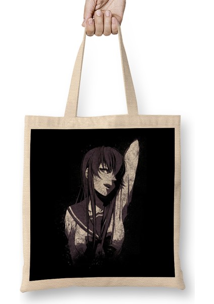 Anime Horror Zombie Slayer Bez Çanta Uzun Saplı