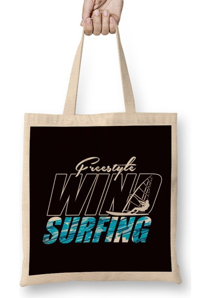 Freestyle Windsurfer Windsurfing Surfboard Ocean Wave Surf Bez Çanta Uzun Saplı