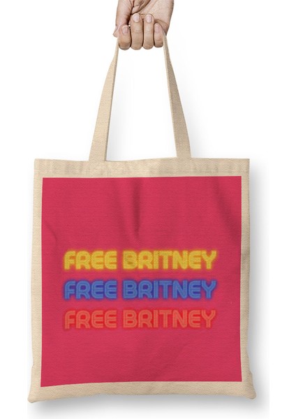Free Britney Free Britney Spears Bez Çanta Uzun Saplı