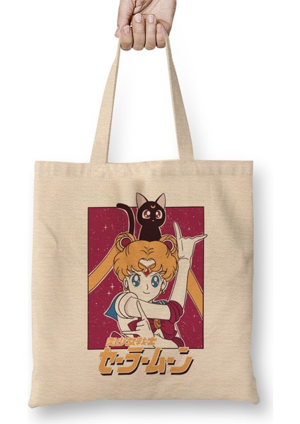 Sailor Moon 04 Bez Çanta Uzun Saplı