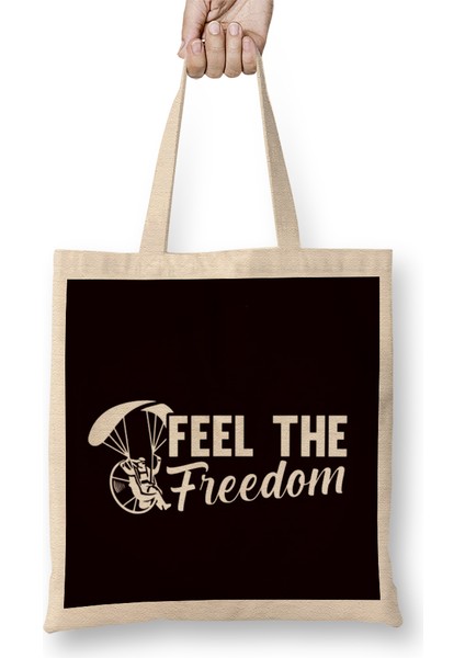 Feel Freedom Paramotor Ppg Paramotoring Flying Paragliding Bez Çanta Uzun Saplı