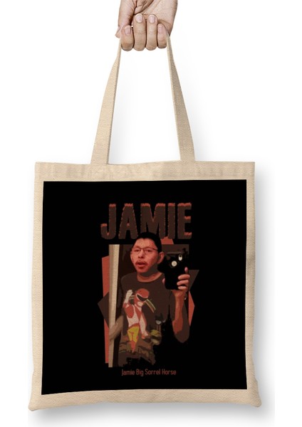 Jamie Big Sorrel Horse Bez Çanta Uzun Saplı