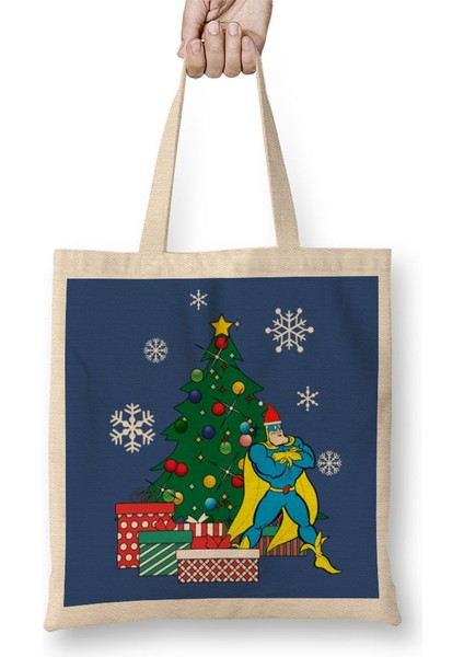 Bananaman Around The Christmas Tree Bez Çanta Uzun Saplı