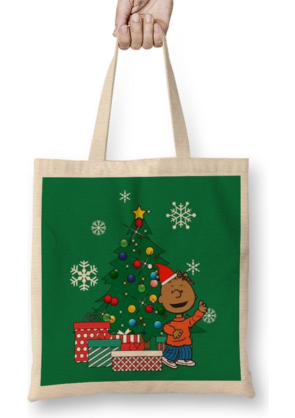 Franklin Peanuts Around The Christmas Tree Bez Çanta Uzun Saplı