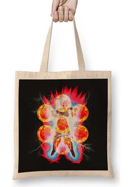 Goku Kaioken Times Bez Çanta Uzun Saplı