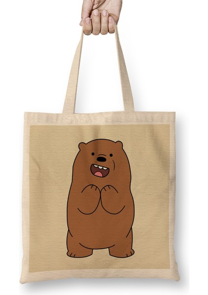 Grizzly Bear Bez Çanta Uzun Saplı