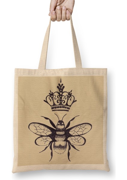 Queen Bee Bez Çanta Uzun Saplı