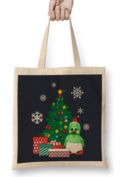 Orville The Duck Around The Christmas Tree Bez Çanta Uzun Saplı
