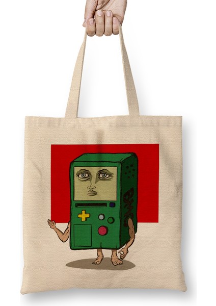 Hu Mo The Creepy Mo Adventure Time Bmo Bez Çanta Uzun Saplı