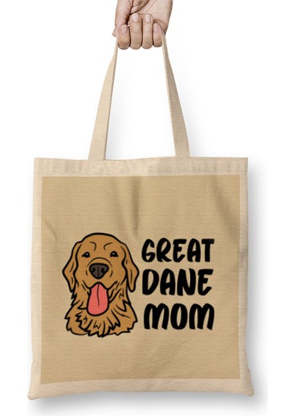 Funny Dog Lover Gift For Women Men Bez Çanta Uzun Saplı