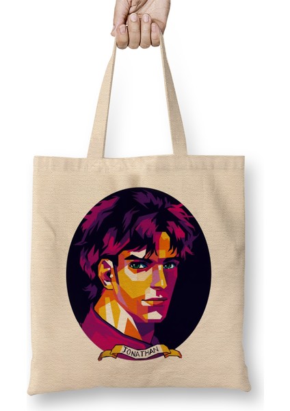 Jonathan Joestar Bez Çanta Uzun Saplı