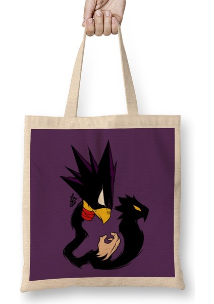 My Hero Academia Tokoyami Faces Bez Çanta Uzun Saplı