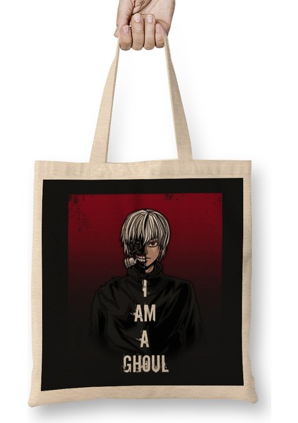 I Am A Ghoul Tokyo Ghoul Bez Çanta Uzun Saplı