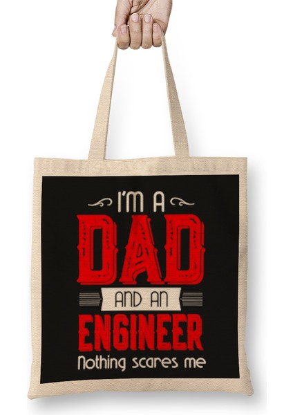 I Am An Engineer 05 Bez Çanta Uzun Saplı