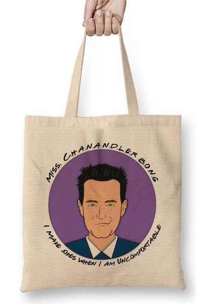 Chandler Bing 02 Bez Çanta Uzun Saplı